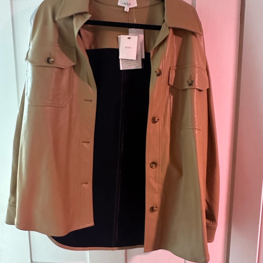 Tan Button-Up Jacket